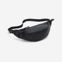 Second Life - Torebka nerka hydrofobowa 2 kieszenie - Stan Doskonały. Czarne nerki i saszetki Decathlon, bez wzorów, z materiału, bez dodatków. Za 58.99 zł.