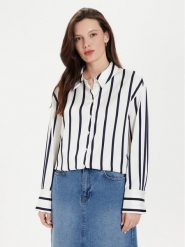 Gina Tricot Koszula 21991 Kolorowy Relaxed Fit. Koszule Gina Tricot, m, bez wzorów, z syntetyku, bez kołnierzyka, bez ramiączek. Za 99.99 zł.