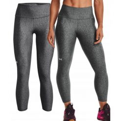Legginsy sportowe dla kobiet Under Armour HG Armour Hirse 7/8 NS. Szare legginsy Under Armour, xl, bez wzorów. W wyprzedaży za 159.99 zł.