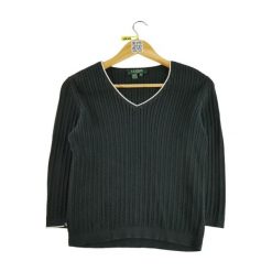 Second life - Kobiety Czarny Sweter - Stan dobry. Czarne swetry Ralph Lauren, bez wzorów, bez ramiączek. Za 84.56 zł.