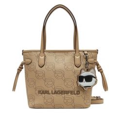 Torebka KARL LAGERFELD. Białe torebki klasyczne KARL LAGERFELD, bez wzorów, klasyczne, bez dodatków. Za 639.99 zł.