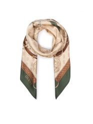 Guess Chusta AW5682 POL90 Beżowy. Brązowe chusty Guess, z aplikacjami, z poliesteru. Za 194.99 zł.