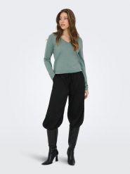 ONLY Sweter w kolorze zielonym rozmiar: S. Zielone swetry ONLY, s, bez wzorów, z materiału, bez ramiączek. Za 60.99 zł.