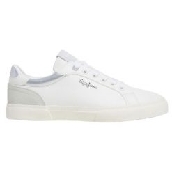 Buty sportowe damskie Pepe Jeans Kenton Court. Szare buty treningowe Pepe Jeans, bez wzorów, z jeansu, bez zapięcia, trekkingowe. W wyprzedaży za 239.99 zł.