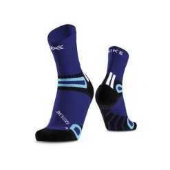 Skarpetki X-Socks Discover Ankle. Niebieskie skarpetki X-Socks, bez wzorów, z materiału. Za 90.19 zł.