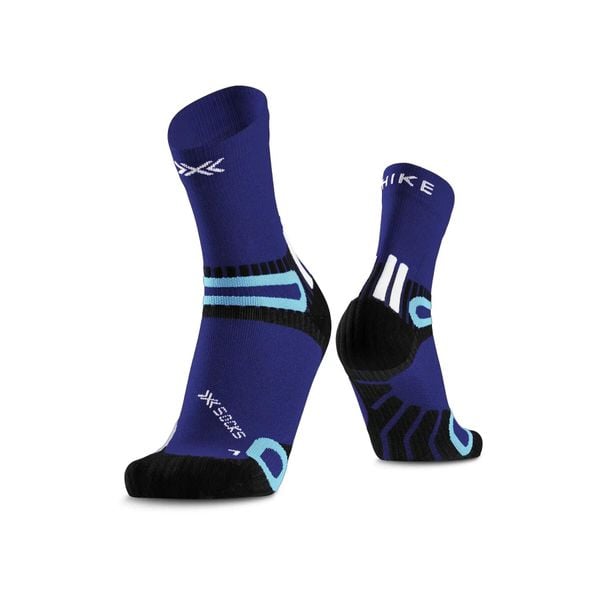 Skarpetki X-Socks Discover Ankle. Czarne skarpetki X-Socks, bez wzorów, z materiału. Za 89.99 zł.