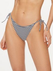 Tommy Hilfiger Dół od bikini UW0UW05085 Granatowy. Niebieskie bikini Tommy Hilfiger, bez wzorów, z syntetyku. Za 149.99 zł.