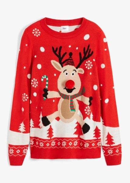 Cienki sweter z okrągłym dekoltem. Czarne swetry bonprix, bez wzorów, z dzianiny, wizytowe, bez ramiączek. Za 109.99 zł.