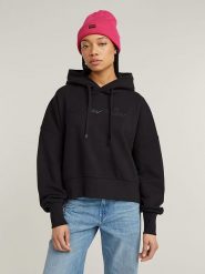 G-Star Bluza w kolorze czarnym rozmiar: L. Czarne bluzy G-Star, l, bez wzorów, z bawełny, z kapturem. Za 232.78 zł.