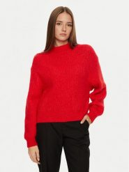 American Vintage Sweter East EAST18QH24 Czerwony Loose Fit. Czerwone swetry American Vintage, m, bez wzorów, z syntetyku, vintage, bez ramiączek. Za 509.99 zł.