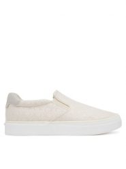 Calvin Klein Tenisówki Vulc Slip On - Jacq HW0HW02411 Écru. Trampki Calvin Klein, bez wzorów, ze skóry, bez zapięcia. Za 309.99 zł.