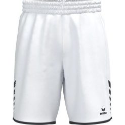 Krótkie spodenki bez podszewki dla dzieci Erima Wings. Białe szorty Erima, bez wzorów, młodzieżowe. Za 139.00 zł.