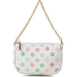 Damska minitorebka ze skóry w monogram na łańcuszku. Brązowe listonoszki Wittchen, bez wzorów, ze skóry, eleganckie, małe, bez dodatków. Za 195.90 zł.