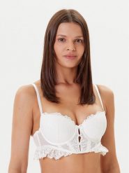 Hunkemöller Biustonosz z fiszbiną 302382 Écru. Biustonosze Hunkemöller, bez wzorów, z syntetyku. Za 179.99 zł.