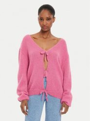 Kontatto Sweter AI2025 3M0194 Różowy Regular Fit. Czerwone swetry Kontatto, m, bez wzorów, z syntetyku, bez ramiączek. Za 249.99 zł.