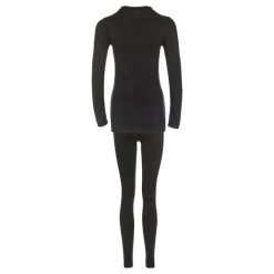 Kostium kąpielowy dla kobiet Whistler Mall. Czarne bielizna termoaktywna damska WHISTLER, bez wzorów, bez ramiączek, narciarskie. Za 193.50 zł.