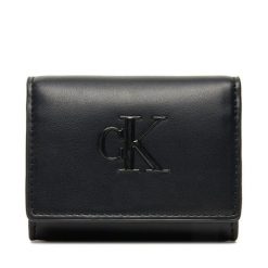 Portfel Calvin Klein. Czarne portfele Calvin Klein, bez wzorów. Za 149.99 zł.