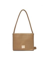 Monnari Torebka BAG0370-015 Beżowy. Brązowe torebki klasyczne Monnari, bez wzorów, ze skóry, bez dodatków. Za 99.99 zł.