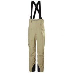 Kombinezon narciarski damski z szelkami Helly Hansen Verglas BC. Brązowe kombinezony Helly Hansen, na zimę, bez wzorów, sportowe, bez kołnierzyka, bez ramiączek. W wyprzedaży za 1,039.20 zł.