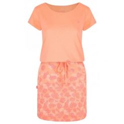 LOAP Asmen damska sukienka krótka bawełna-modal XS. Fioletowe sukienki ZONE PERFECT, xs, bez wzorów, z bawełny, sportowe, bez kołnierzyka, bez ramiączek, mini, sportowe. Za 137.99 zł.