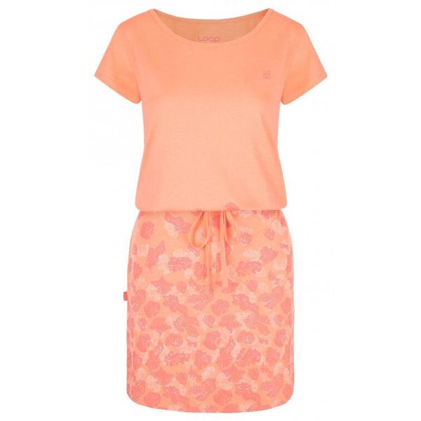 LOAP Asmen damska sukienka krótka bawełna-modal XS. Fioletowe sukienki ZONE PERFECT, xs, bez wzorów, z bawełny, sportowe, bez kołnierzyka, bez ramiączek, mini, sportowe. Za 137.99 zł.