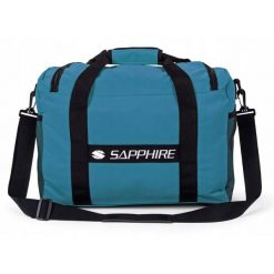 Torba sportowa podróżna Sapphire ST-170 24l. Niebieskie torby sportowe SAPPHIRE, bez wzorów. W wyprzedaży za 49.90 zł.