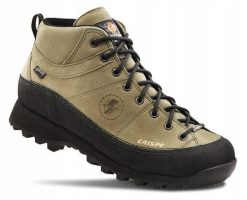 Buty trekkingowe outdoorowe Crispi Monaco Tinn GTX. Brązowe buty trekkingowe CRISPI, bez wzorów, z gore-texu, bez zapięcia, trekkingowe, gore-tex. Za 1,349.00 zł.