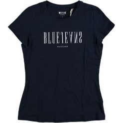 Mustang T-Shirt Damski, S, Ciemnoniebieski. T-shirty marki Mustang. Za 78.00 zł.