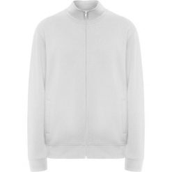 Bluza Unisex Dla Dorosłych Ulan Z Pełnym Zamkiem Błyskawicznym. Białe bluzy ROLY, bez wzorów, sportowe, bez ramiączek, bez kaptura. Za 116.99 zł.