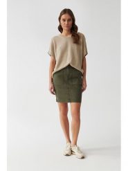 TATUUM Spódnica w kolorze khaki rozmiar: 36. Zielone spódnice Tatuum, bez wzorów, mini. Za 119.12 zł.