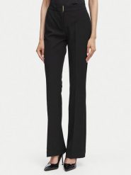 Marciano Guess Spodnie materiałowe G6YB05 W3120 Czarny Straight Fit. Czarne spodnie materiałowe Marciano Guess, z aplikacjami, z materiału. Za 889.99 zł.