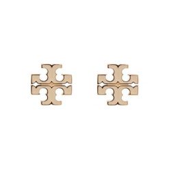 Kolczyki Tory Burch. Białe kolczyki Tory Burch. Za 544.99 zł.