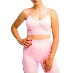 Damski Biustonosz Sportowy California Cute. Czerwone biustonosze sportowe Gym Hero, bez wzorów. Za 174.99 zł.