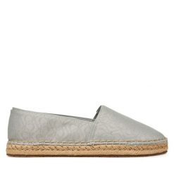 Espadryle Calvin Klein. Szare espadryle Calvin Klein, bez wzorów, bez obcasa. Za 219.99 zł.