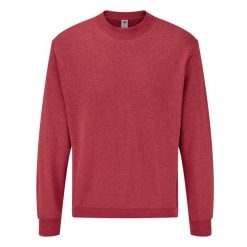 Bluza Rozpinana Dla Dorosłych Unisex Classic Heather. Niebieskie bluzy fruit of the loom, l, bez wzorów, z bawełny, bez ramiączek, z kapturem. Za 85.99 zł.
