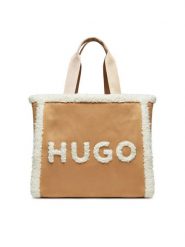 Hugo Torebka 50529375 Brązowy. Brązowe torebki klasyczne Hugo, bez wzorów, ze skóry, bez dodatków. Za 949.99 zł.