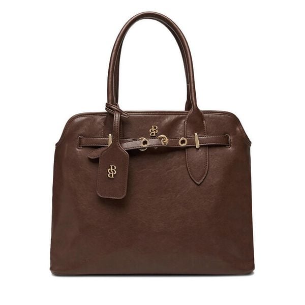 Torebka Badura. Brązowe torebki klasyczne Badura, bez wzorów, klasyczne, bez dodatków. Za 349.99 zł.