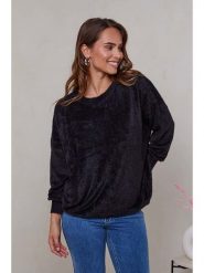 Soft Cashmere Sweter w kolorze czarnym rozmiar: 38/40. Czarne swetry Soft Cashmere, bez wzorów, z kaszmiru, klasyczne, bez ramiączek. Za 122.96 zł.