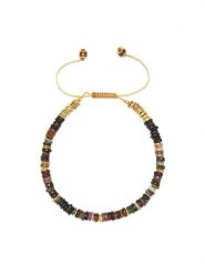 Taboo Pozłacana bransoletka z turmalinami rozmiar: onesize. Żółte bransoletki Taboo, pozłacane. Za 82.99 zł.