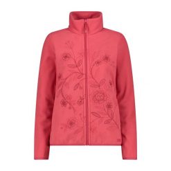 Damski polar CMP. Czerwone bluzy z polaru CMP, xs, bez wzorów, z polaru, trekkingowe. Za 403.50 zł.