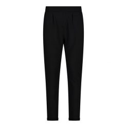 Spodnie damskie CMP. Czarne spodnie sportowe CMP, bez wzorów, długie. Za 225.00 zł.