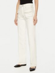 Tommy Hilfiger Jeansy WW0WW43718 Écru Relaxed Fit. Jeansy Tommy Hilfiger, bez wzorów, z bawełny. Za 379.99 zł.