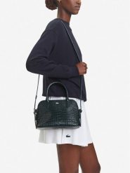 Lacoste Torebka NF4983KL Zielony. Zielone torebki klasyczne Lacoste, bez wzorów, ze skóry, bez dodatków. Za 809.99 zł.