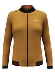 Salewa Kurtka polarowa "Pedroc PL 2" w kolorze jasnobrązowym rozmiar: 40. Brązowe kurtki Salewa, bez wzorów, z materiału, bez kaptura. Za 205.45 zł.