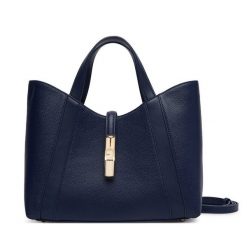 Torebka Furla. Niebieskie torebki klasyczne Furla, bez wzorów, klasyczne, bez dodatków. Za 1,269.00 zł.