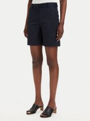 Gant Szorty materiałowe 4020130 Granatowy Regular Fit. Niebieskie szorty Gant, bez wzorów, z bawełny. Za 462.99 zł.