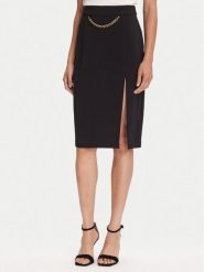 Marciano Guess Spódnica midi 5YGD07 7357A Czarny Regular Fit. Czarne spódnice Marciano Guess, z aplikacjami, z syntetyku, midi. Za 569.99 zł.
