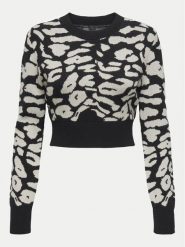 ONLY Sweter Lima 15339828 Czarny Cropped Fit. Czarne swetry ONLY, xl, bez wzorów, z syntetyku, bez ramiączek. Za 89.99 zł.
