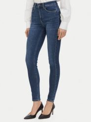 Liu Jo Jeansy UF6013 D0305 Granatowy Skinny Fit. Niebieskie jeansy Liu Jo, bez wzorów, z bawełny. Za 689.99 zł.