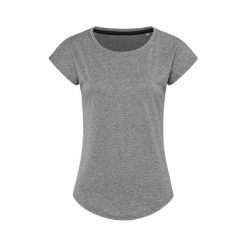 Damska Koszulka Sportowa Move Z Recyklingu. Brązowe t-shirty sportowe Stedman, m, bez wzorów, bez ramiączek, trekkingowe. Za 64.99 zł.
